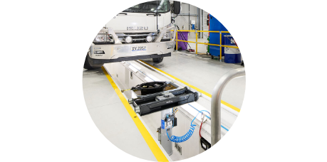 <h5 style="height:10px;">Vehicle Service Pits</h5>