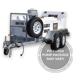 Fueltrans 1500L Self Bunded Diesel Trailer - Built