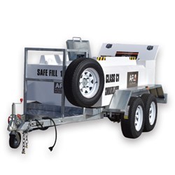 Fueltrans 2200L Self Bunded Diesel Trailer