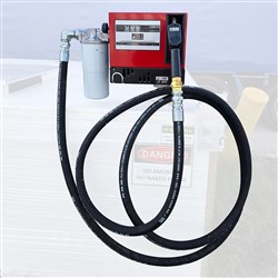 Fuelcube 240V Diesel Bowser Kit 70lpm with 4m Hose c/w Fuel Filter