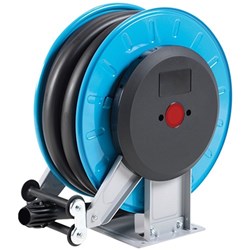 Bluequip Spring Operated Hose Reel - 15m x 3/4" ID Hose