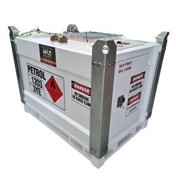 ULP FUELCUBE 1,000L Self Bunded - L 1642 x W 1102 x H 1280, 653kgs