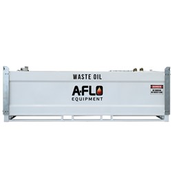 6000L Self Bunded Waste Oil Cube with Standard Tray