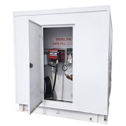 Fuelbox 13,000L SFL Self Bunded Diesel Tank fitted 240V Standard Bowser 80LPM Bowser Kit and 10m Hose Reel