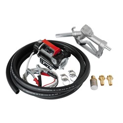 ULTRAFLO 12V Refueling Pump Kit, Auto Nozzle.