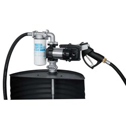 PIUSI EX50 12V DC Drum Kit 4m Hose, Filter, Manual Nozzle & Meter