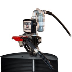 PIUSI EX 56 240/50 K33 Drum Kit 4m Hose, Filter, Auto Nozzle & Meter