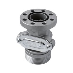 2" BSP DRUM CONNECTOR WITH VALVE