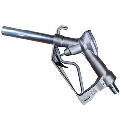 Piusi Manual Diesel Nozzle w/ Hose Barb