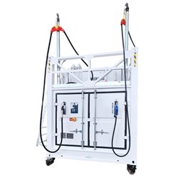 Fueltainer FT23/4.5 Diesel/AdBlue Combo Tank with Single Hose Standard 240V 100L/min Pump Package, Single Hose AdBlue Transfer Pump Package and Fluidtrack Fuel Management System