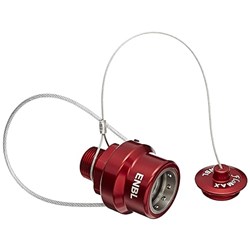 Flomax Engine Nozzle Ball Lock w/ Plug #1 - Red