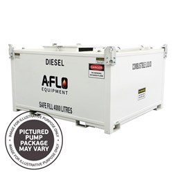 4000L Diesel GENCUBE w/ Premium Hi Flow Rotary Drum Pump