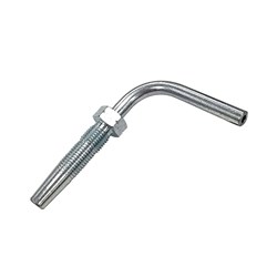 ULTRAFLO 90 deg x 6mm hose stud for 11.3mm hose (22 x 45)