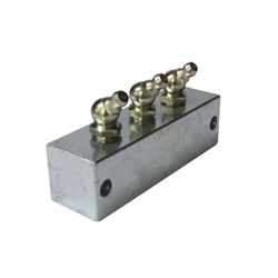 1 Point 10 x 1 Grease Block with Grease Nipple