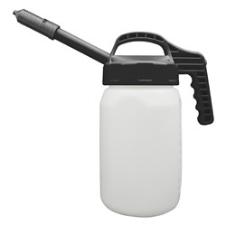 LUBESMART 3L Oil Jug w/ Mini Spout Lid - Black