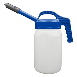 LUBESMART 3L Oil Jug w/ Mini Spout Lid - Dark Blue