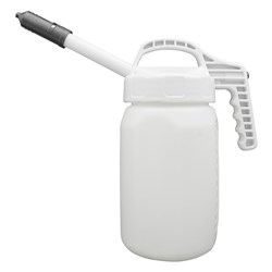 LUBESMART 3L Oil Jug w/ Mini Spout Lid - White