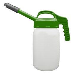 LUBESMART 3L Oil Jug w/ Stretch Spout Lid - Green