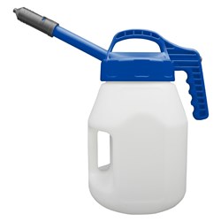 LUBESMART 5L Oil Jug w/ Mini Spout Lid - Dark Blue