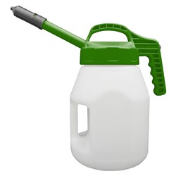 LUBESMART 5L Oil Jug w/ Mini Spout Lid - Green