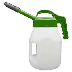 LUBESMART 5L Oil Jug w/ Stretch Spout Lid - Green
