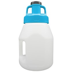 LUBESMART 5L Oil Jug w/ Utility Lid - Light Blue