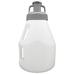 LUBESMART 10L Oil Jug w/ Utility Lid - Grey