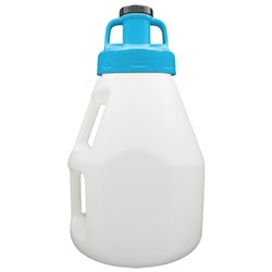 LUBESMART 10L Oil Jug w/ Utility Lid - Light Blue