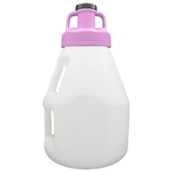 LUBESMART 10L Oil Jug w/ Utility Lid - Pink