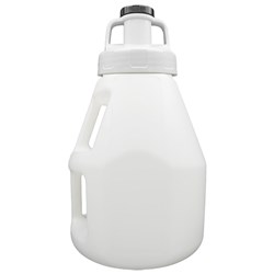 LUBESMART 10L Oil Jug w/ Utility Lid - White