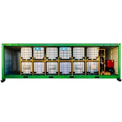 Lubestore 40HC Green - L 12192 x W 2438 x H 2896