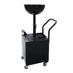 Heavy Duty Waste Oil Drainer 80L-Round Bowl