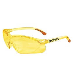 Style K - Safety Glasses - Amber - 1 of