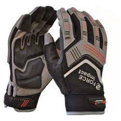 Heavy Duty Impact Reducing Gloves (XL) - Packet of 6