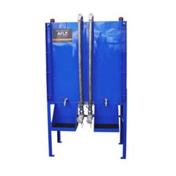 450L Dual Compartment Oil Storage Tank on Stand