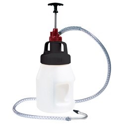OILSAFE 10L Oil Jug w/ Black Utility Lid & Hand Pump