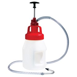 OILSAFE 10L Oil Jug w/ Red Utility Lid & Hand Pump