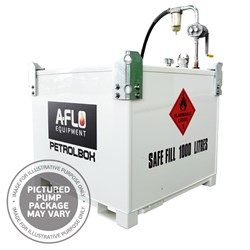 1000L PETROLBOX w/ Lever Piston Hand Pump
