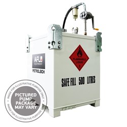 500L PETROLBOX w/ Lever Piston Hand Pump