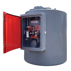 Poly Refueller 10,000L Round Self Bunded Fleet Tank