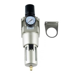 1/4" Air Filter Regulator and Gauge