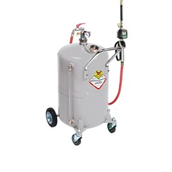Raasm 25ltr Wheel Mounted tank with ATF Mercedes Benz Connections, Electronic Meter & Funnel