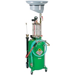 RAASM 90L Mobile Comb Oil Suction Drainer Unit w/ Prechamber