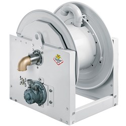 RAASM 700 Series Pneumatic Driven Oil Reel Bare - Capacity 20m x 2" Hose