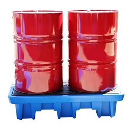 ULTRAFLO LL Series Poly 2 Drum Spill Pallet