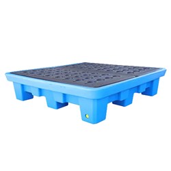 ULTRAFLO LL Series Poly 4 Drum Spill Pallet