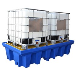 ULTRAFLO Poly Dual IBC Bunded Pallet