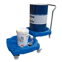 Poly Drum Dolly for 1 X 205L Drum with Handle