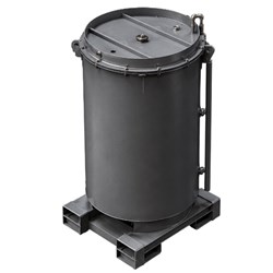 1000L Grease Rocket Pressurised Follower Grease Tank