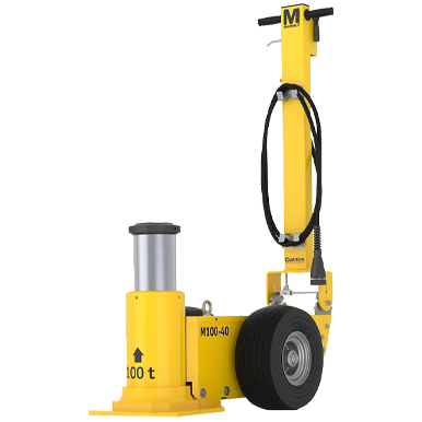 Mammut Lightweight Air/Hydraulic Heavy Vehicle Jack: 100 t